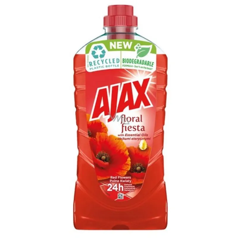 AJAX Universal cleaning product 1 liter Red Flowers