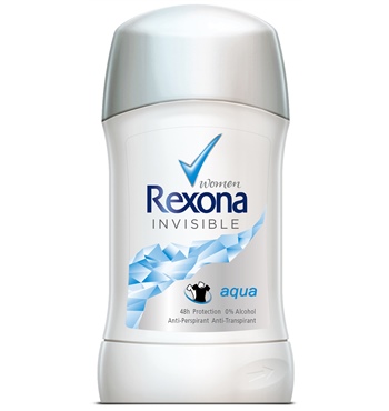 REXONA women's stick 40 ml Invisible Aqua