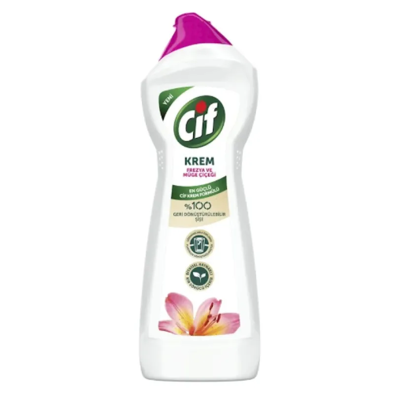CIF cream 500 ml Pink Flower - liquid scouring cream