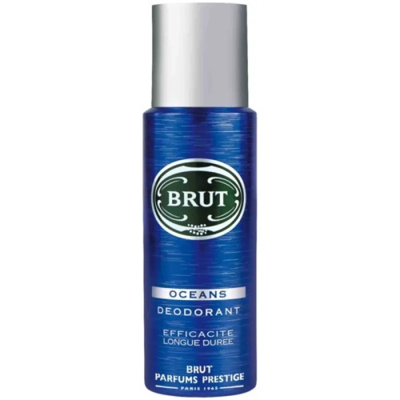 BRUT men's deodorant 200ml Oceans