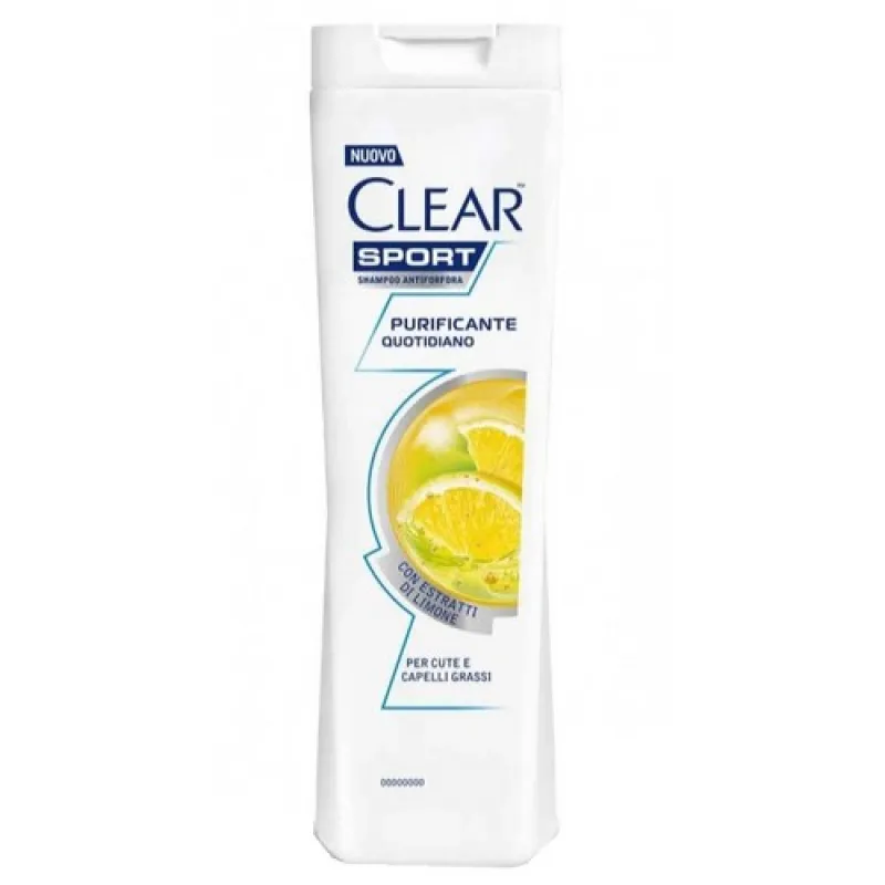 CLEAR shampoo 225 ml Sport Purificante