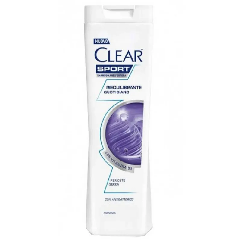 CLEAR shampoo 225 ml Sport Riequilibrante