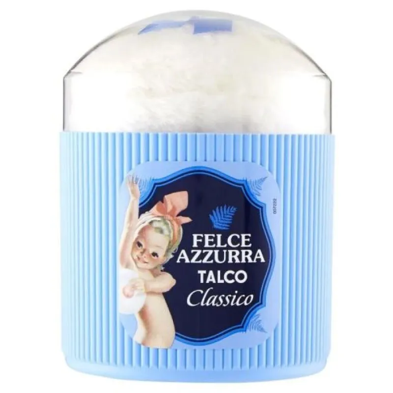 F.AZZURRA body powder with puff 250 g