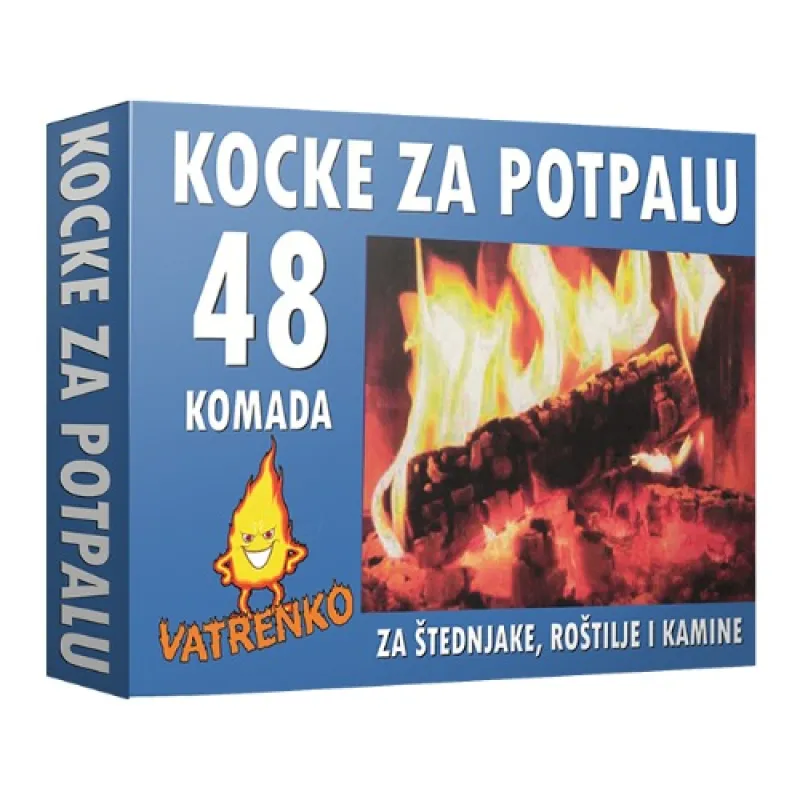 VATRENKO Firelighter Cubes 48 pcs