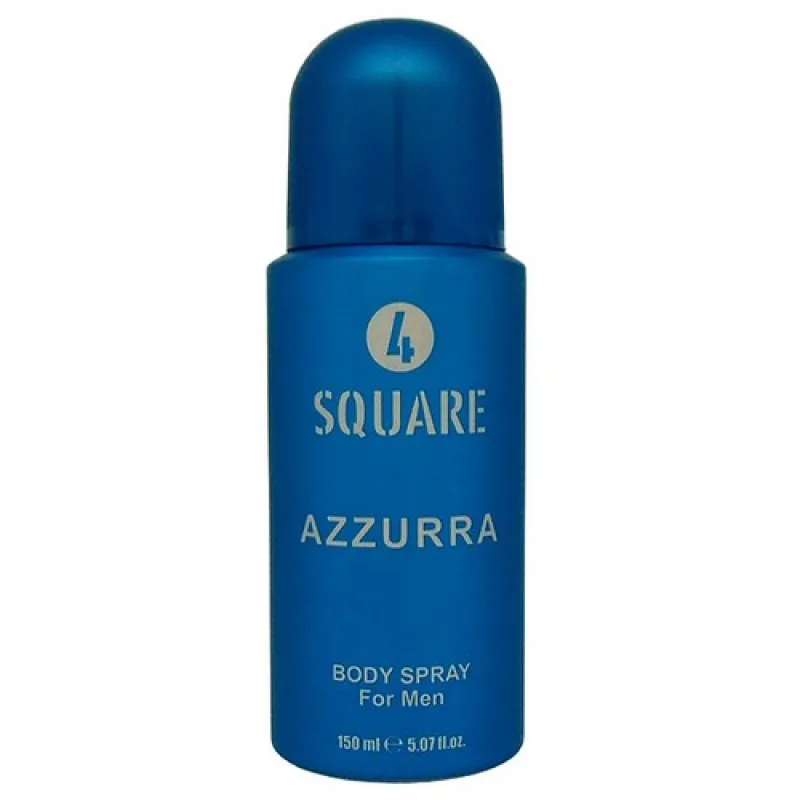 4 SQUARE men's deodorant 150ml Azzurra