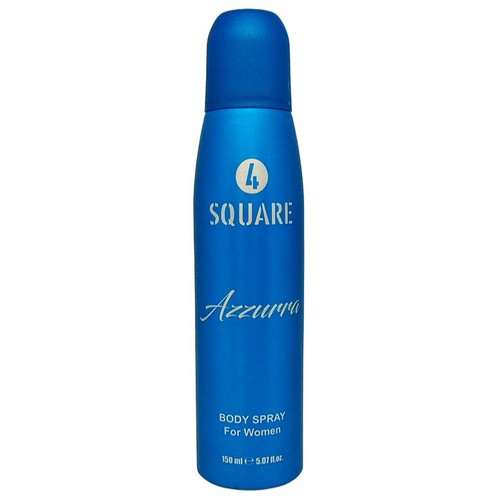 4 SQUARE women's deodorant 150ml Azzurra