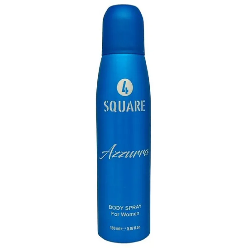 4 SQUARE women's deodorant 150ml Azzurra