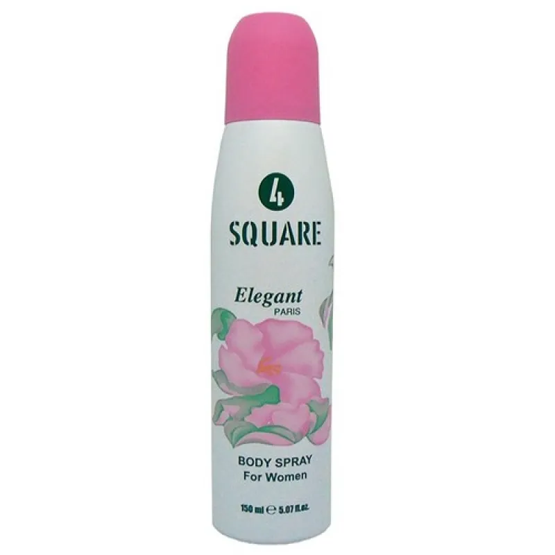 4 SQUARE women's deodorant 150ml Elegant