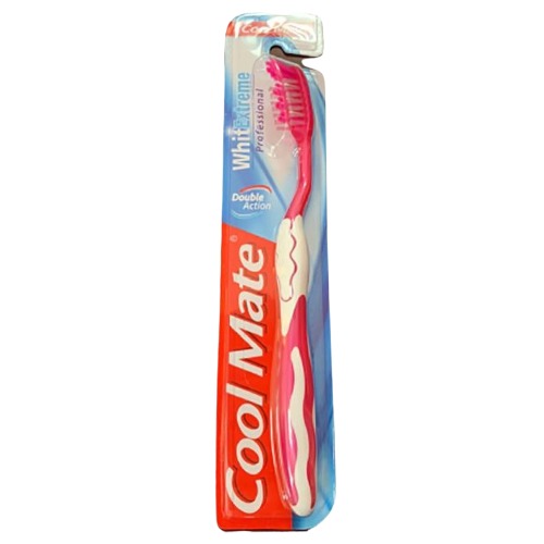 COOL MATE toothbrush WHITE EXTREME DOUBLE ACTION