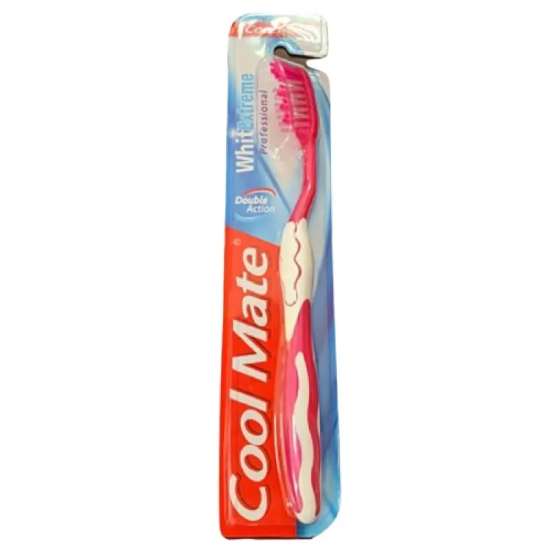 COOL MATE toothbrush WHITE EXTREME DOUBLE ACTION