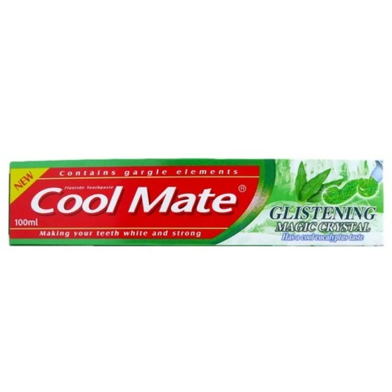 COOL MATE toothpaste 100 ml Glistering Magic Crystal EUCALYPTUS