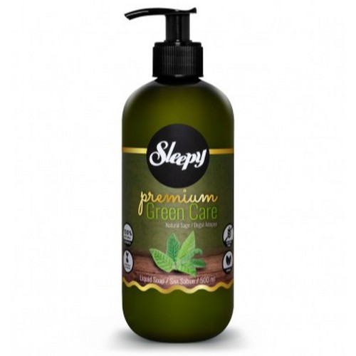 SLEEPY Premium Green liquid soap 500 ml Avocado/Sage/Aloe Vera