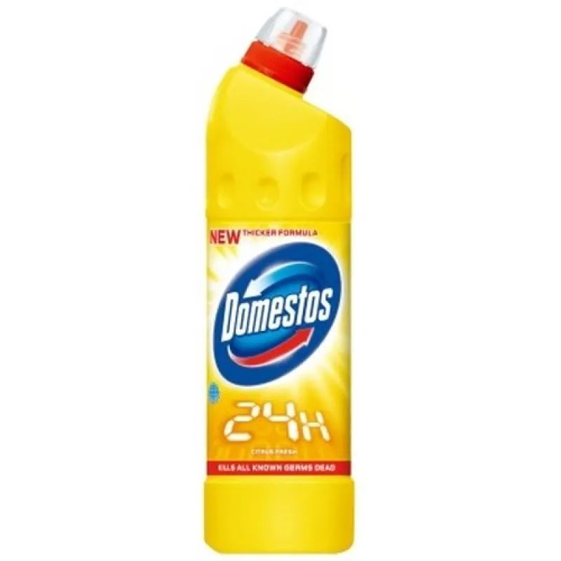 DOMESTOS CITRUS BLEACH FRESH 750 ml -yellow