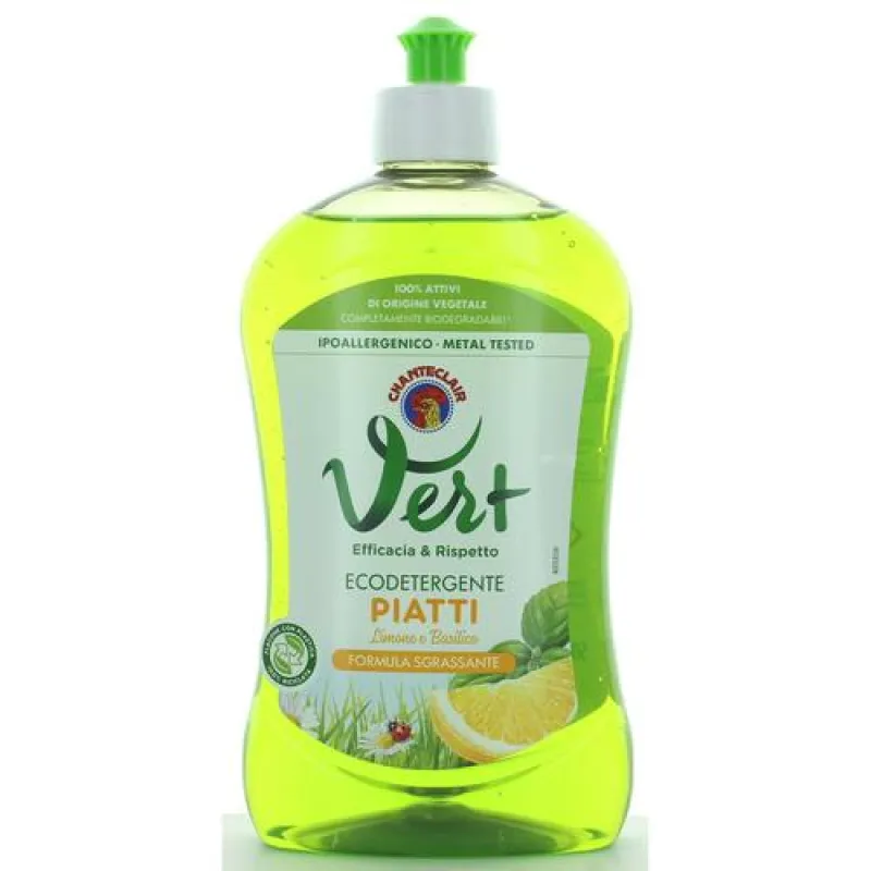 CHANTE CLAIR Vert dishwashing detergent 500ml Lemon and Basil