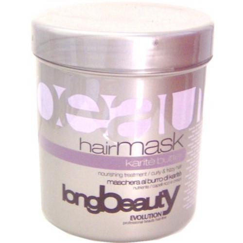 EVOLUTION hair conditioner cream Burro di karite 1 L - for curly and brittle hair