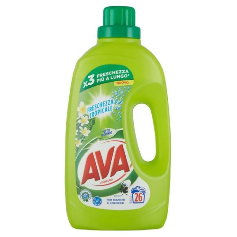 AVA liquid detergent 1.3 L Freschezza Tropicale - 26 washes