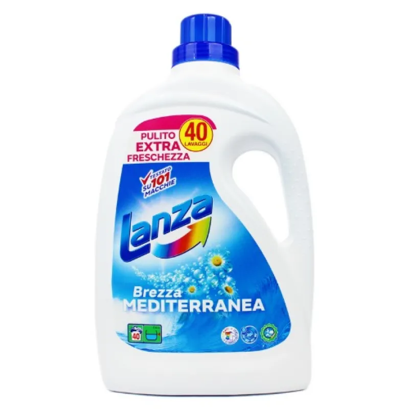 LANZA liquid detergent 2 L Classic Brezza Mediterranea - 40 washes