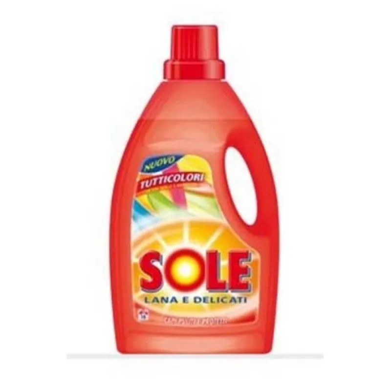 SOLE Liquid Detergent 1L - 16 washes Tutticolori - for colored laundry