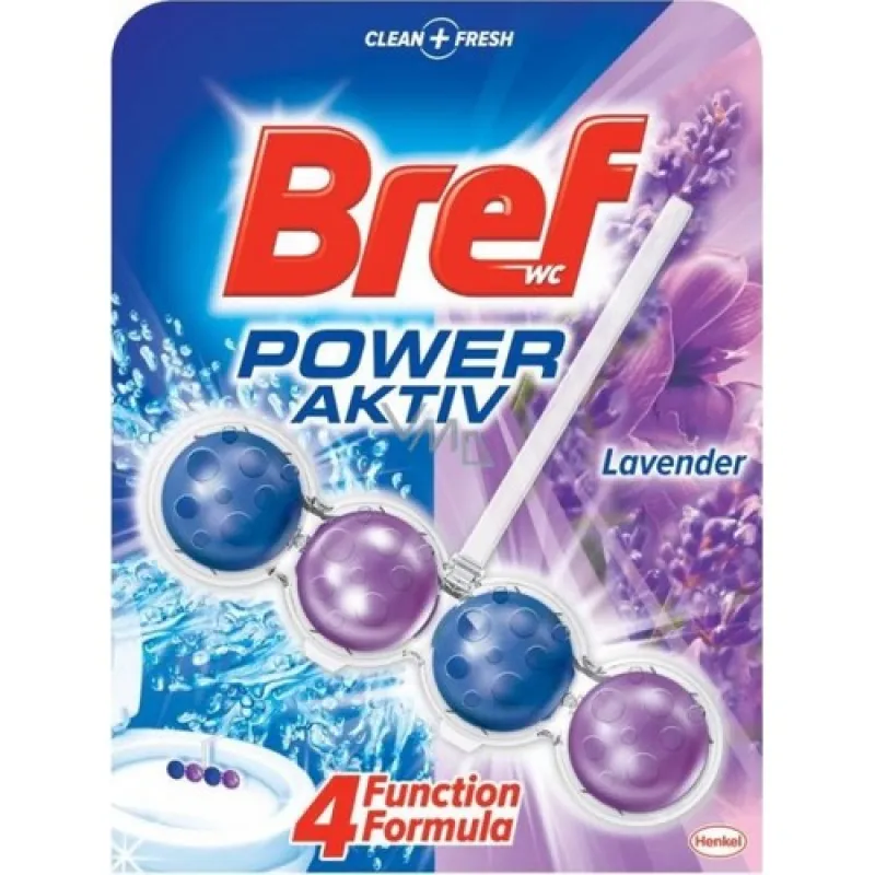 BREF WC Power Active 50 g 4 balls Lavender
