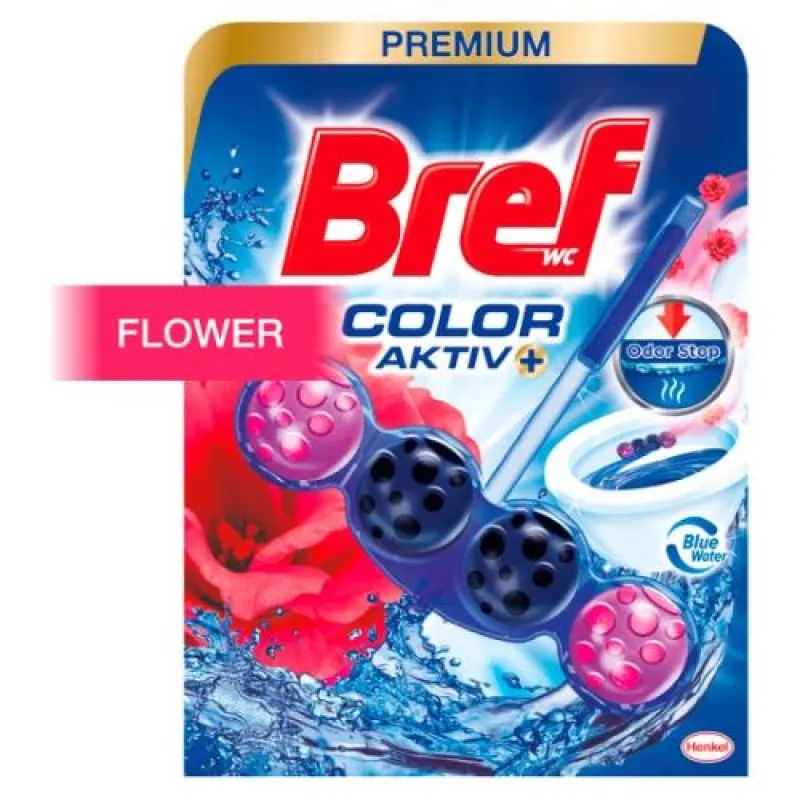 BREF WC BLUE Active 50 g 4 balls Fresh Flower