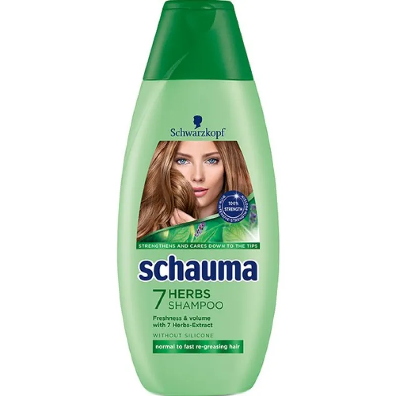 SCHWARZKOPF - SCHAUMA shampoo 400ml 7 Herbs