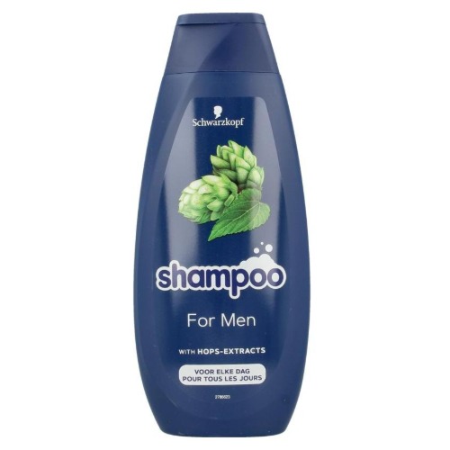 SCHWARZKOPF - SCHAUMA shampoo 400ml for Men Hops Extract