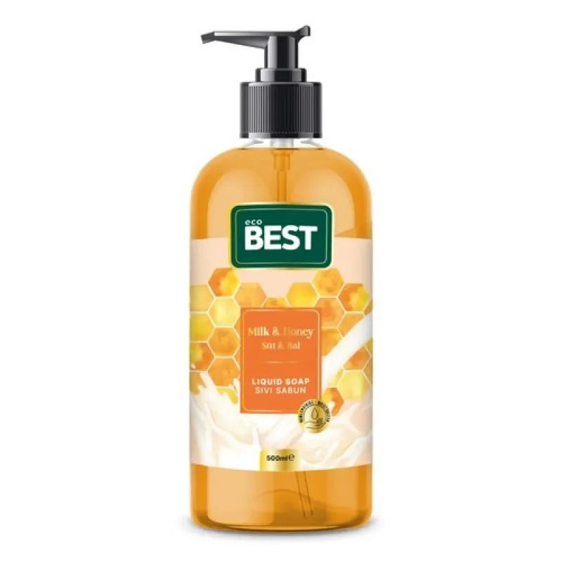 BEST liquid soap 500ml Honey and Milk
