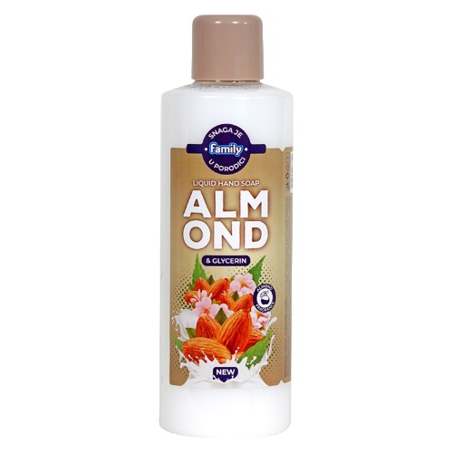 FAMILY liquid soap with glycerin 1 l ALMOND