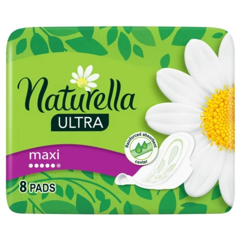 NATURELLA Ultra Maxi pads 8/1 Camomile