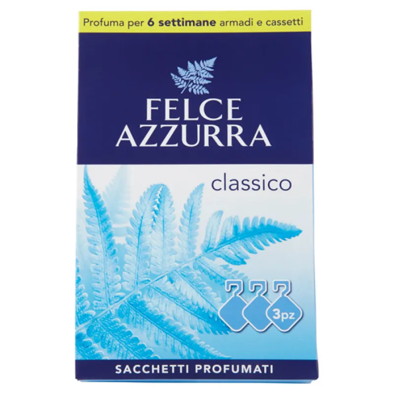 F.AZZURRA Profumabiancheria Classico wardrobe sachets 3/1