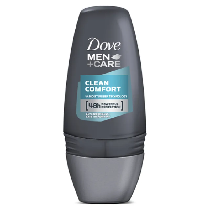 DOVE men's roll-on 50ml Clean Comfort Men+Care