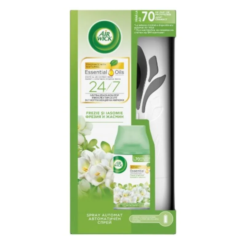 AIRWICK Freshmatic refill air freshener SYSTEM 250ml Freesia Bianco & Jasmine