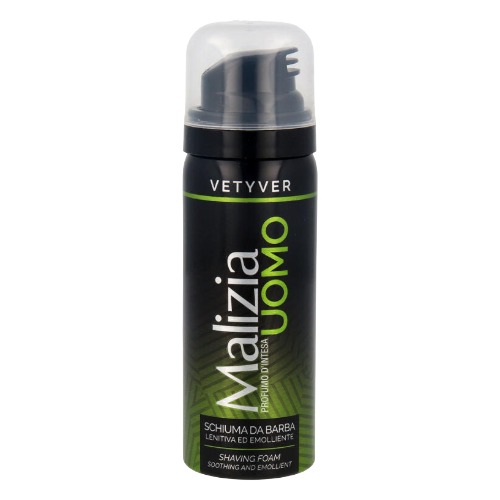 MALIZIA Shaving Foam Mini 50 ml Vetyver