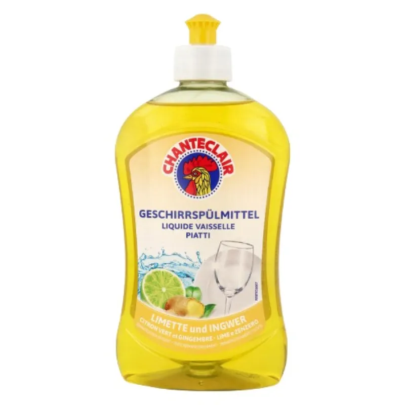 CHANTE CLAIR dishwashing detergent 500ml Piatti Lime & Ginger