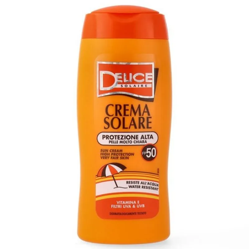 DELICE SOLAIRE sunscreen cream 250ml - SPF 50