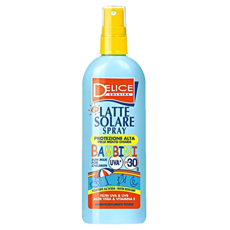 DELICE SOLAIRE children's sunscreen cream 150ml spray - SPF 30