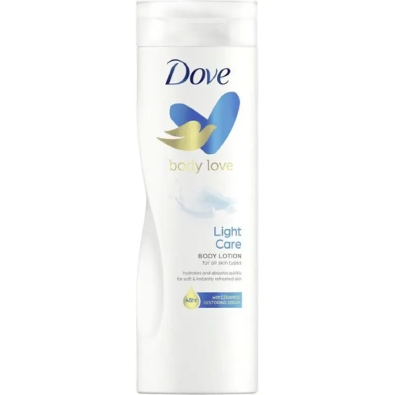 DOVE body milk 400 ml Normal Skin Light Care - for all skin types
