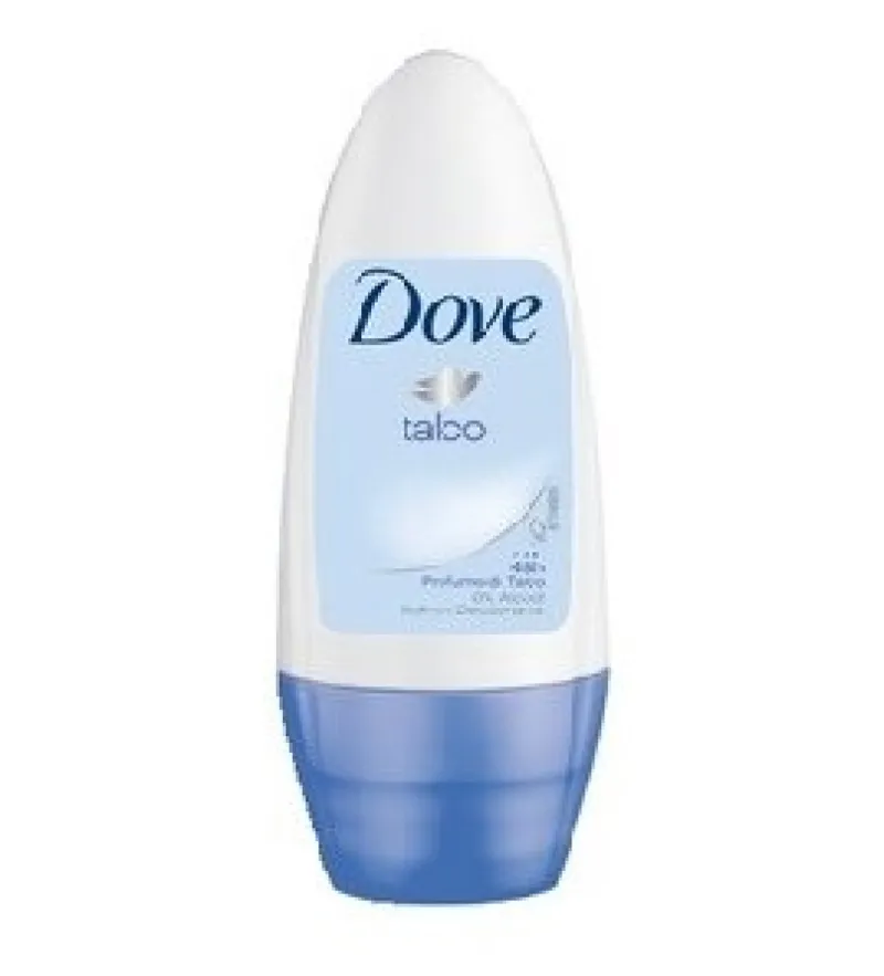 DOVE women's roll-on 50ml. Talco 0% Alcohol