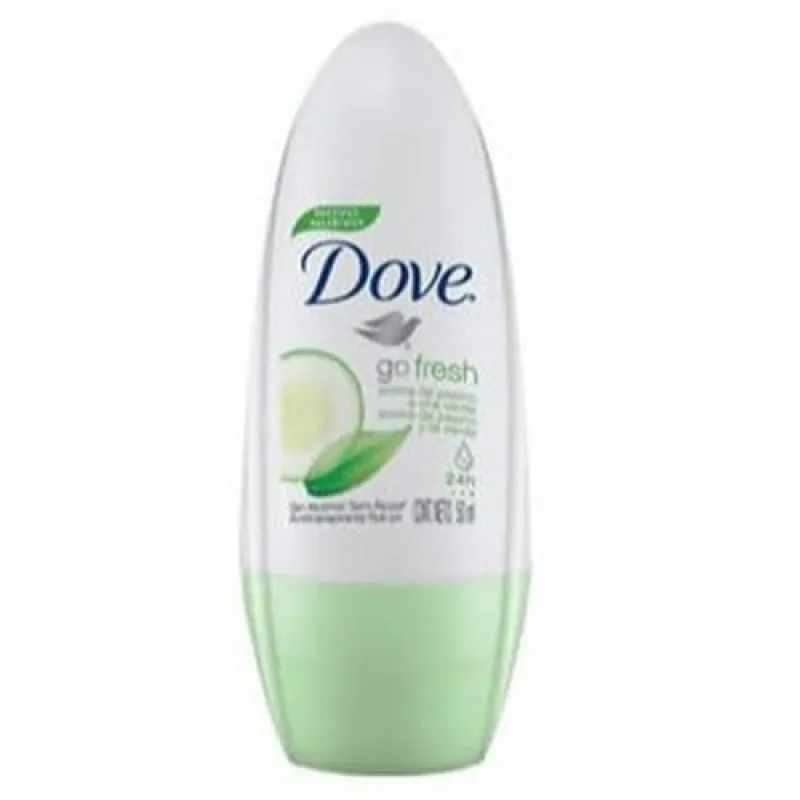 DOVE women's roll-on 50ml. Fresh Touch 0% Alcohol Cucumber & Green Tea