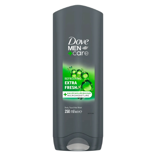 DOVE men's bath 250ml Extra Fresh