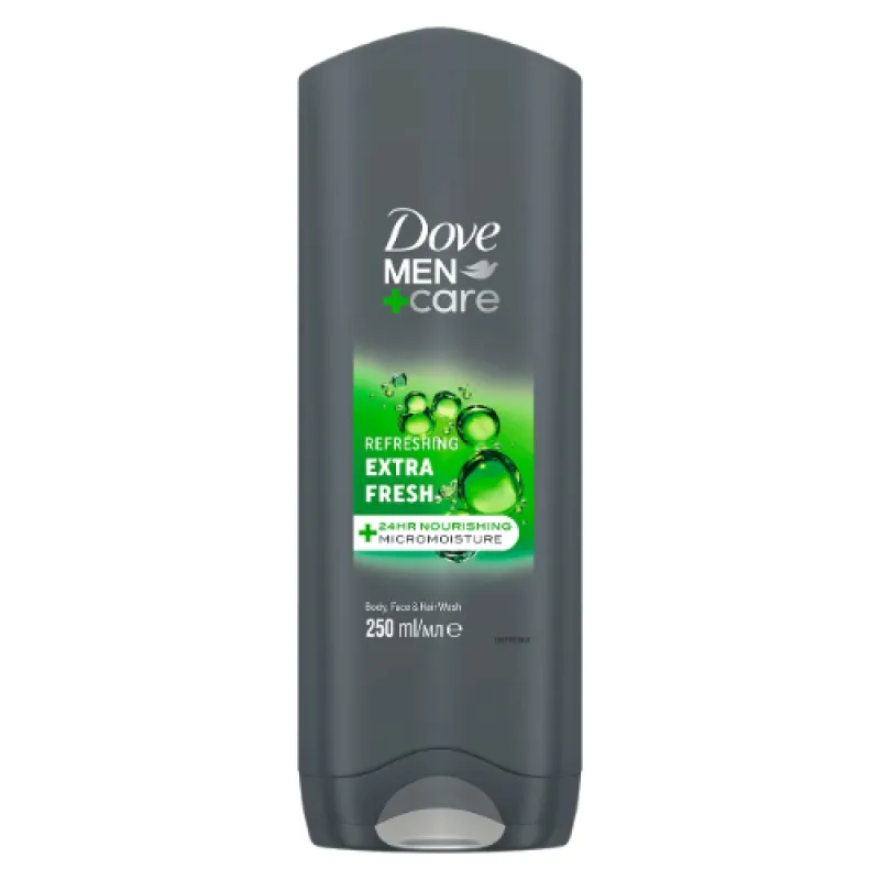 DOVE men's bath 250ml Extra Fresh