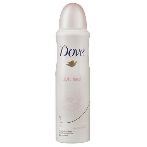 DOVE women's deodorant 150 ml Powder Soft Feel 0% Alcohol