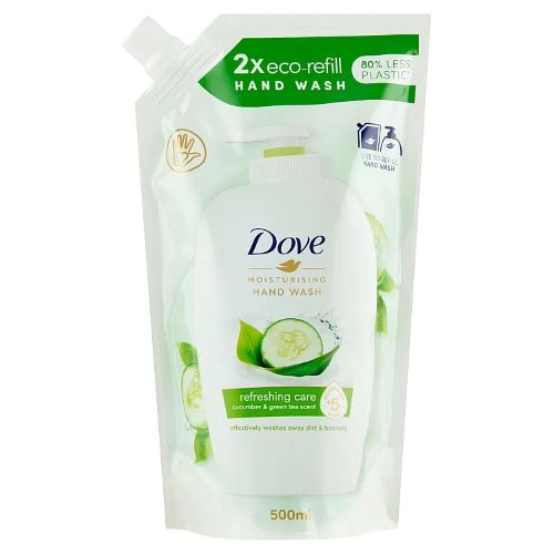 DOVE liquid soap 500ml Fresh touch Refreshing Care Cucumber & Green Tea