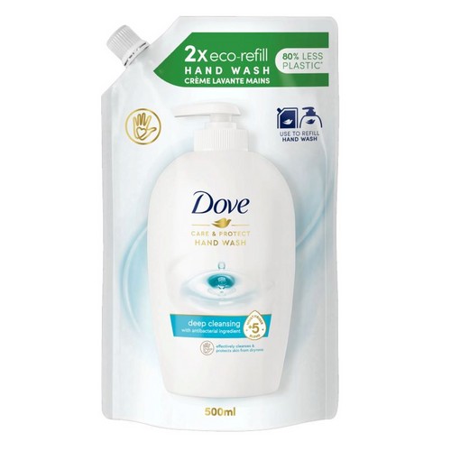 DOVE liquid soap 500ml Care&Protect Deep Cleansing