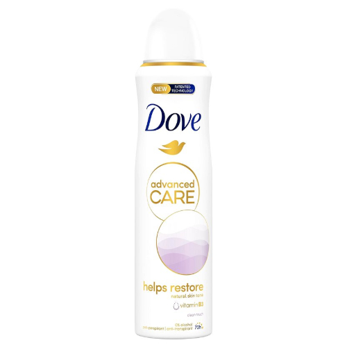 DOVE women's deodorant 150 ml Helps Restore Clean Touch 0% Aluminium