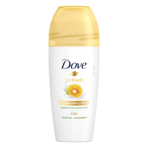 DOVE women's roll-on 50ml Go Fresh Grapefruit & Lemongrass 0% Alcohol