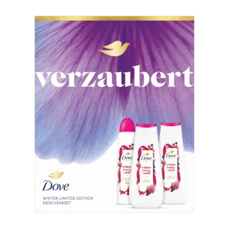 DOVE Women's Set 3/1 Winter ( 2x bath 225 ml + deodorant 150ml )
