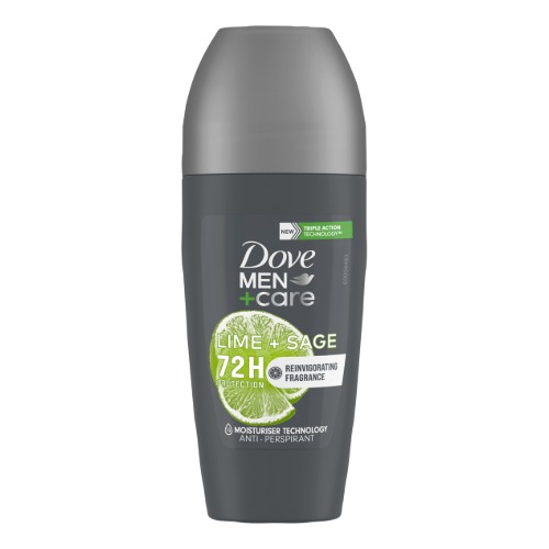 DOVE men's roll-on 50ml. Care Lime + Sage