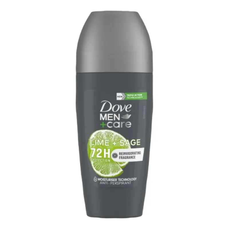 DOVE men's roll-on 50ml. Care Lime + Sage