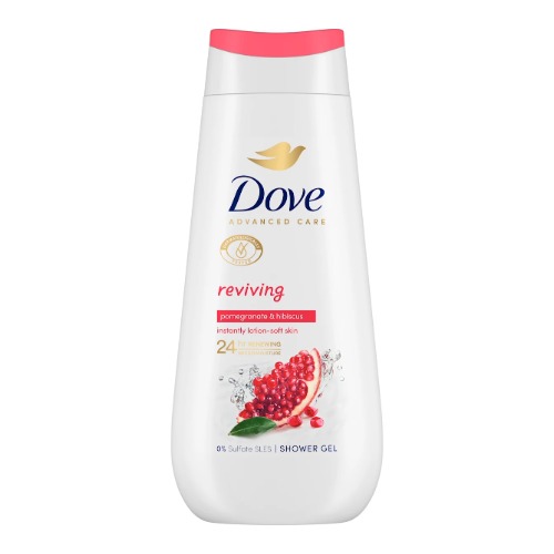 DOVE women's bath 225 ml Reviving Pomegranate & Hibiscus Tea
